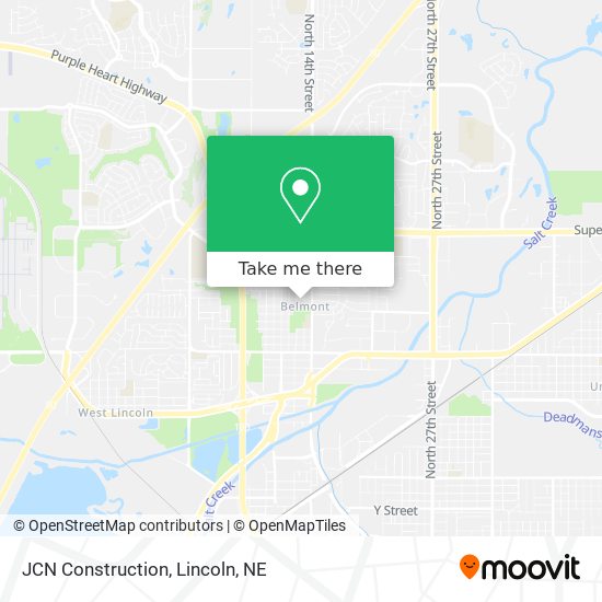 JCN Construction map