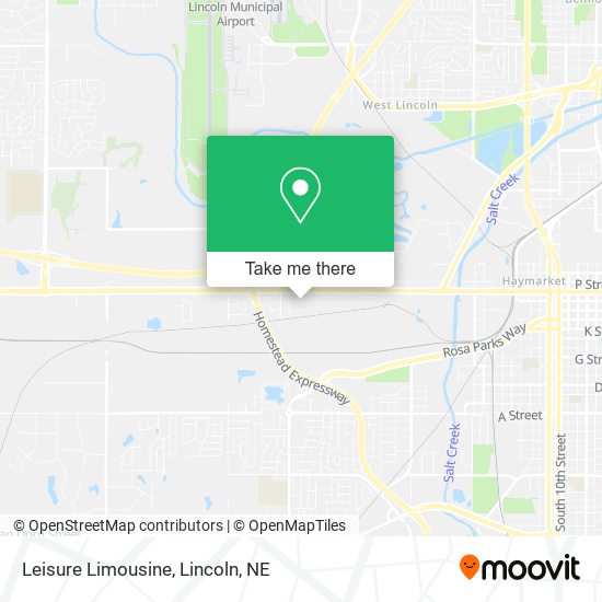 Leisure Limousine map