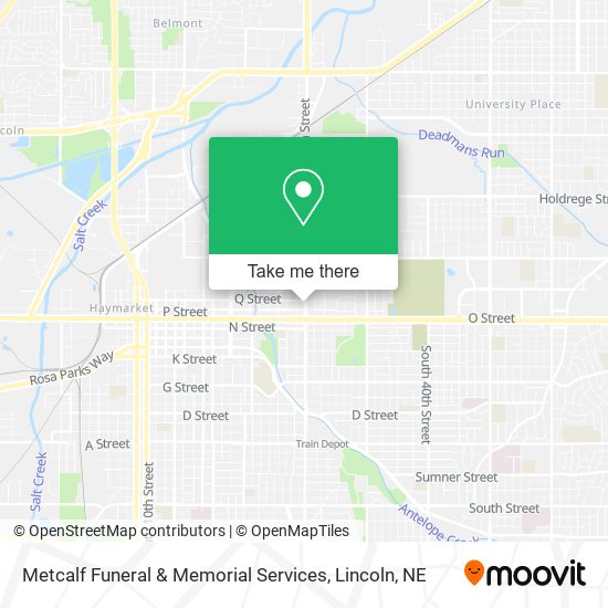 Metcalf Funeral & Memorial Services map