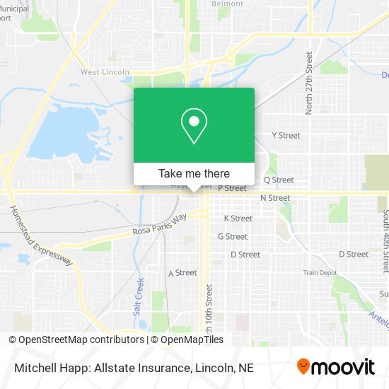 Mitchell Happ: Allstate Insurance map