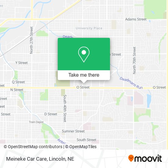 Meineke Car Care map