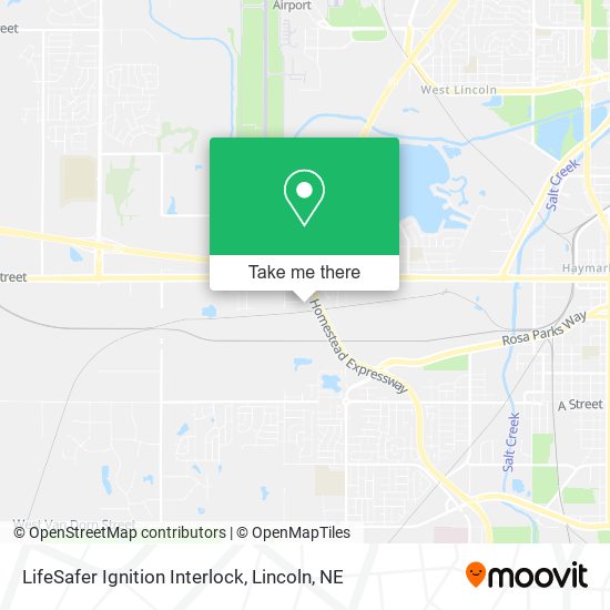 LifeSafer Ignition Interlock map