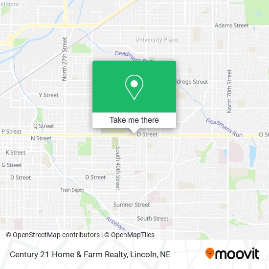 Century 21 Home & Farm Realty map