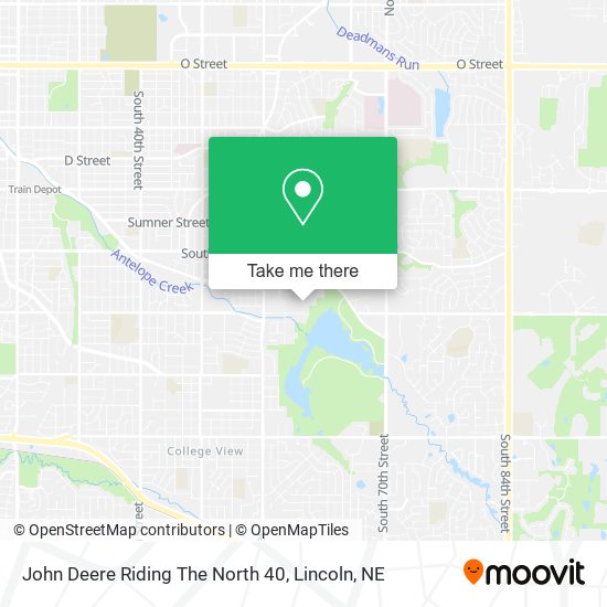 Mapa de John Deere Riding The North 40