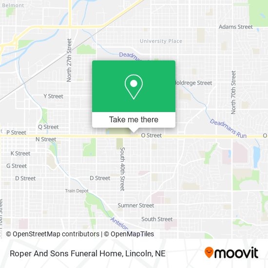 Roper And Sons Funeral Home map