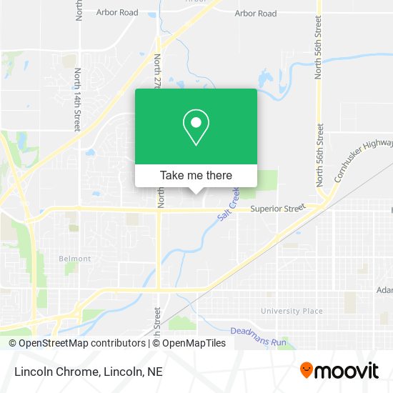 Lincoln Chrome map