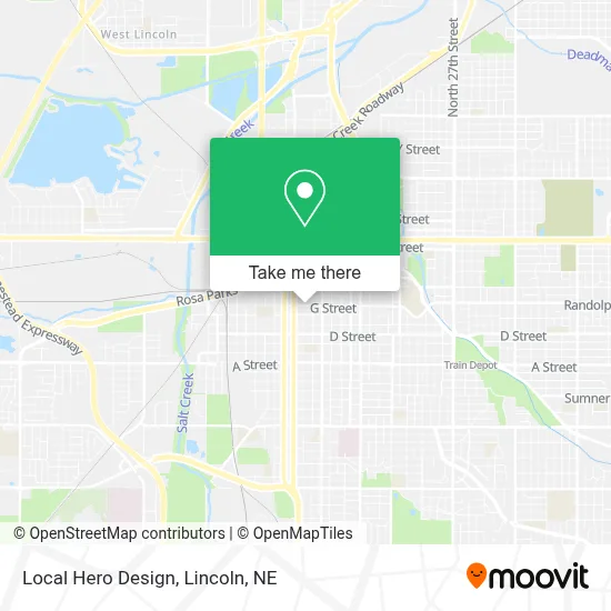Local Hero Design map
