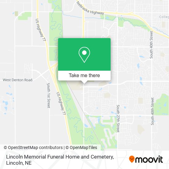 Lincoln Memorial Funeral Home and Cemetery map