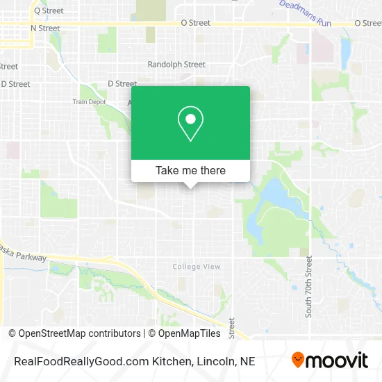 RealFoodReallyGood.com Kitchen map