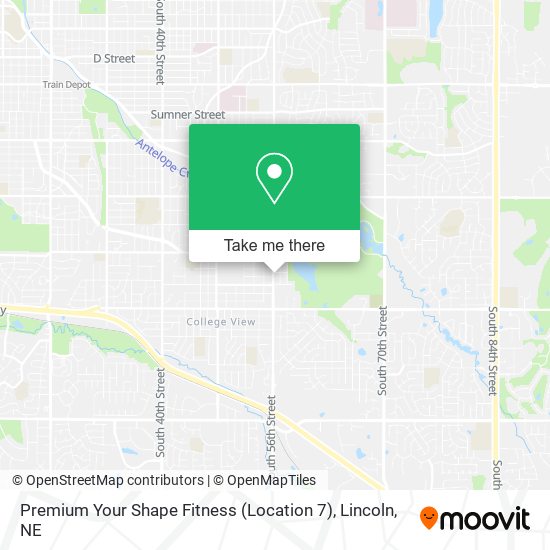 Premium Your Shape Fitness (Location 7) map