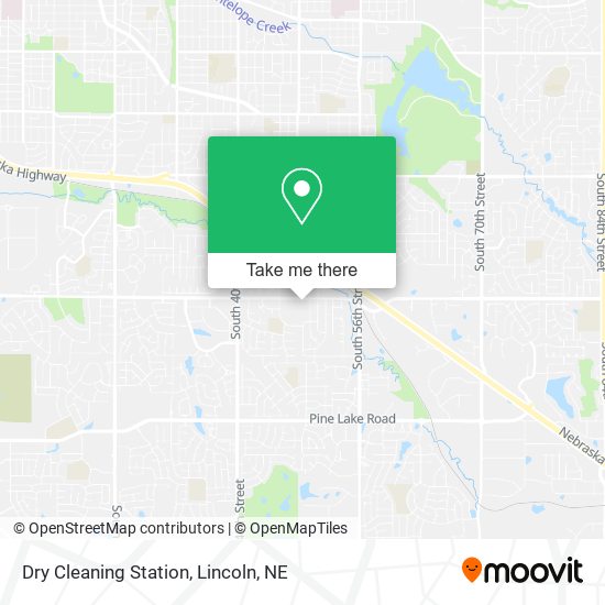 Dry Cleaning Station map