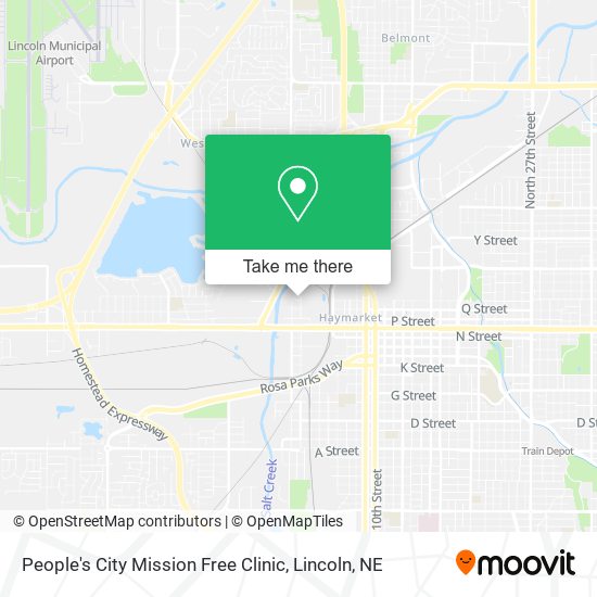 Mapa de People's City Mission Free Clinic