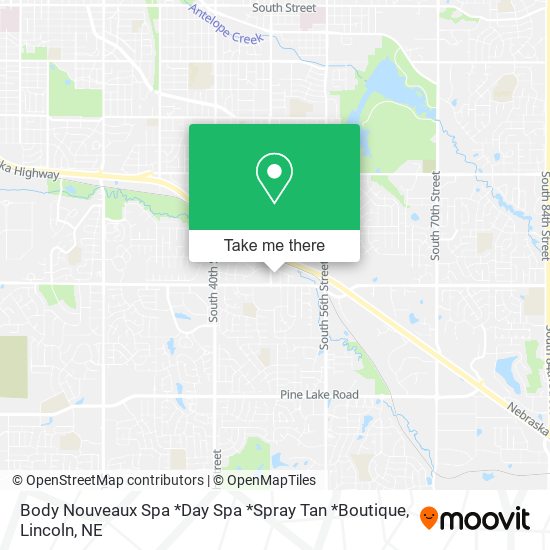 Body Nouveaux Spa  *Day Spa *Spray Tan *Boutique map