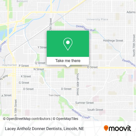 Mapa de Lacey Antholz Donner Dentists