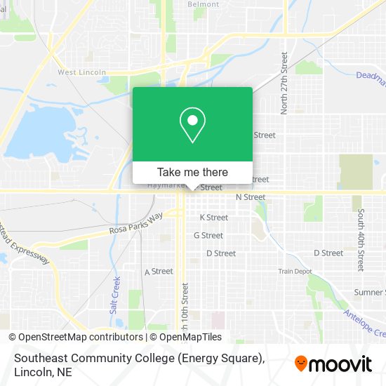 Southeast Community College (Energy Square) map