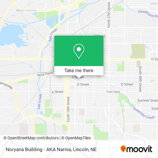 Noryana Building - AKA Narnia map