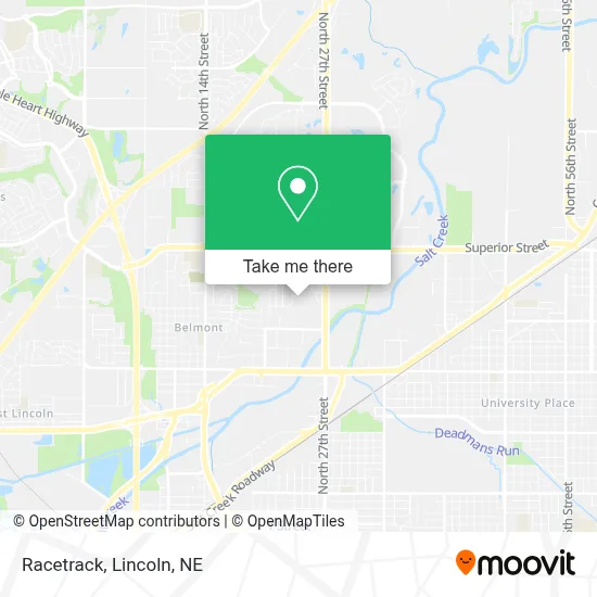 Racetrack map