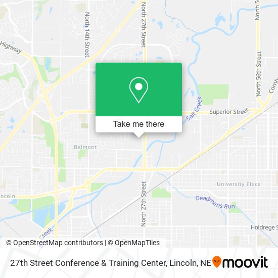 27th Street Conference & Training Center map