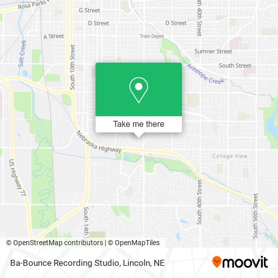 Ba-Bounce Recording Studio map