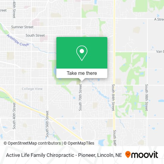 Active Life Family Chiropractic - Pioneer map