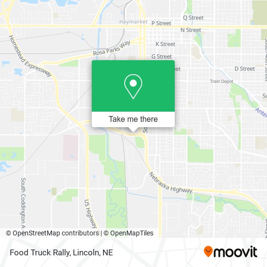 Food Truck Rally map