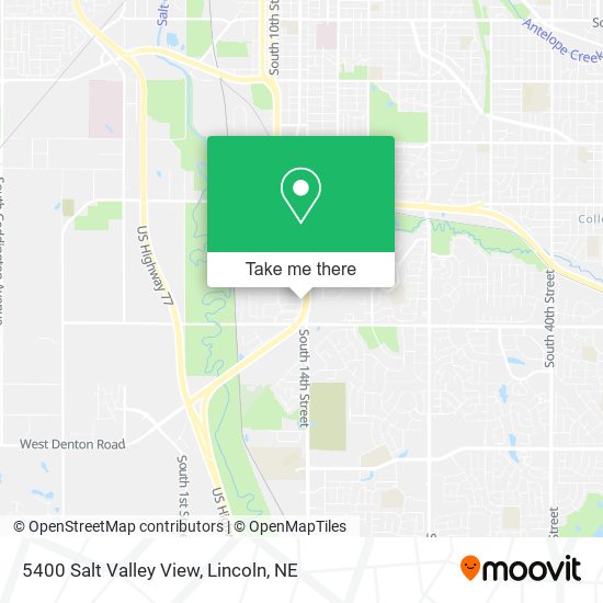 5400 Salt Valley View map