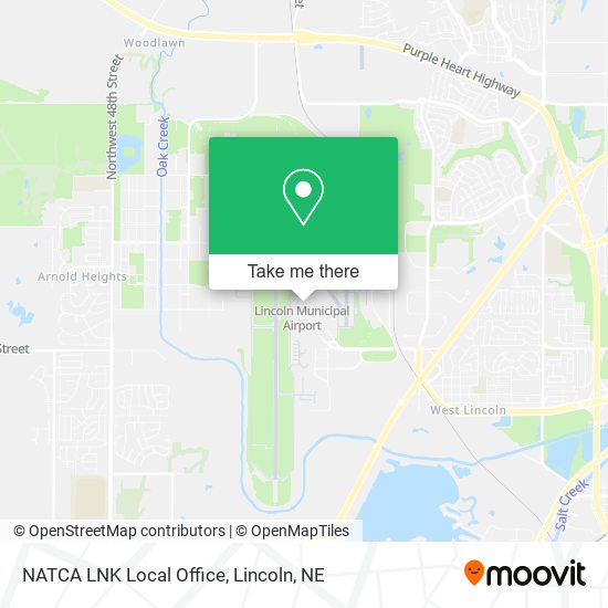 NATCA LNK Local Office map