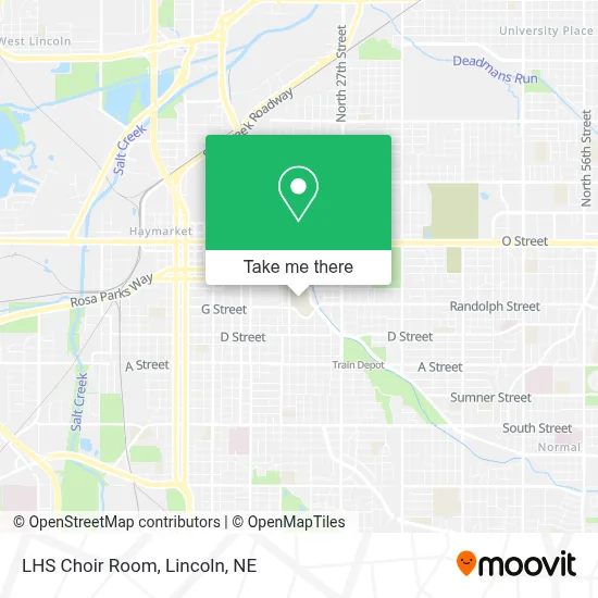 LHS Choir Room map