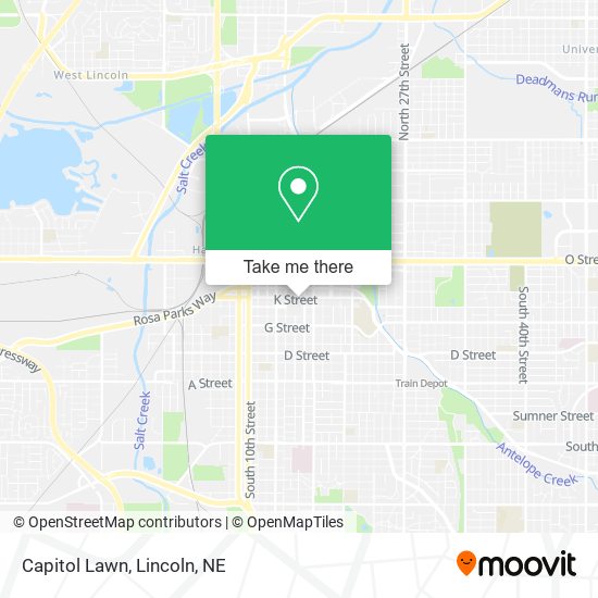 Capitol Lawn map