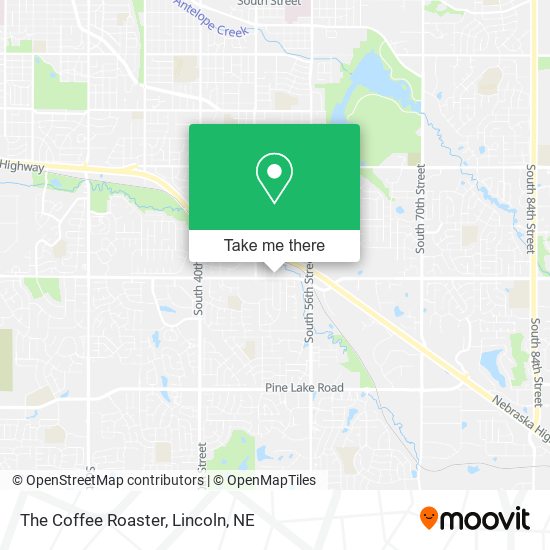 The Coffee Roaster map