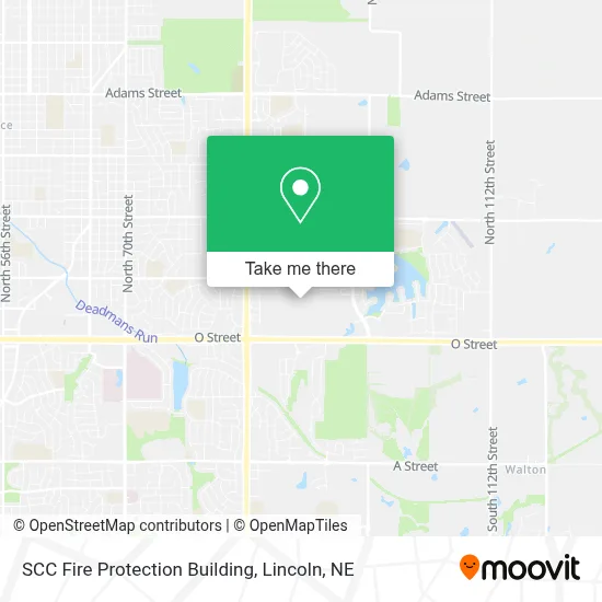 SCC Fire Protection Building map