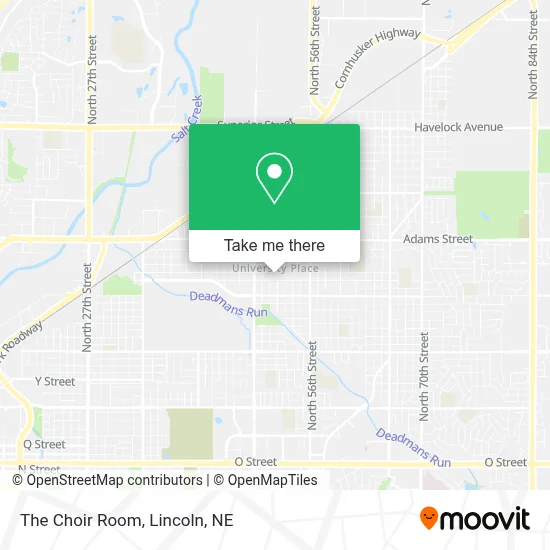 The Choir Room map