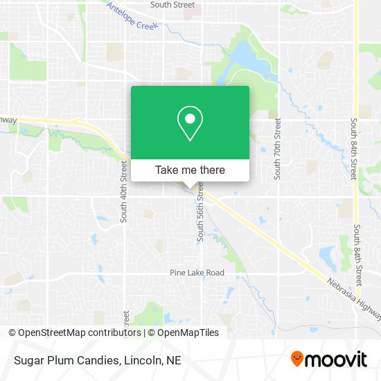 Sugar Plum Candies map