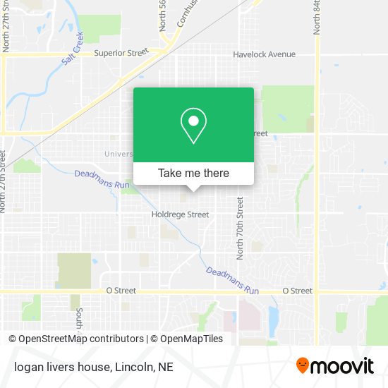 logan livers house map