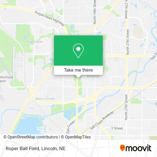 Roper Ball Field map