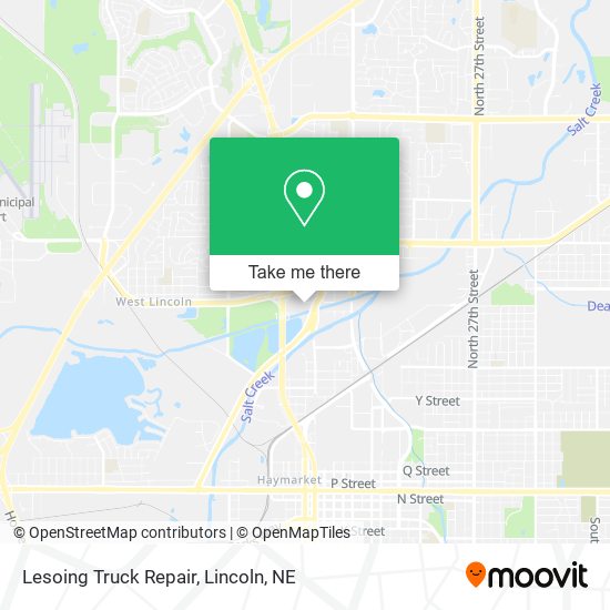 Lesoing Truck Repair map