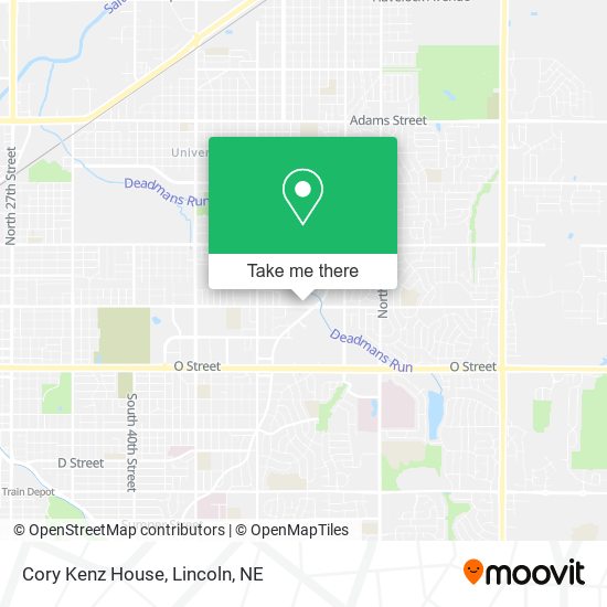 Cory Kenz House map