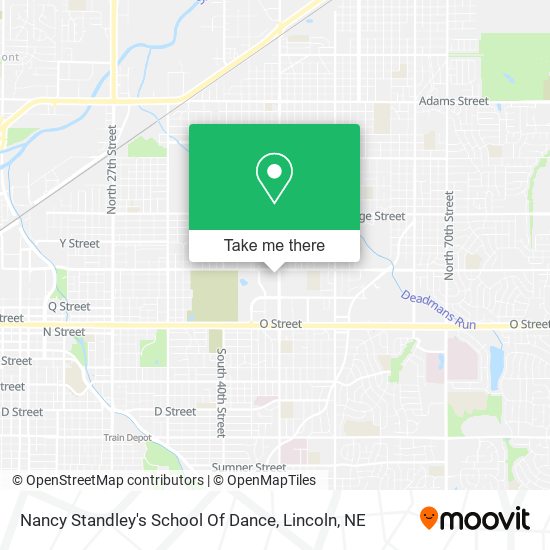 Nancy Standley's School Of Dance map