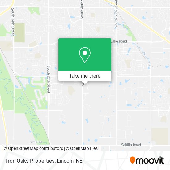 Iron Oaks Properties map