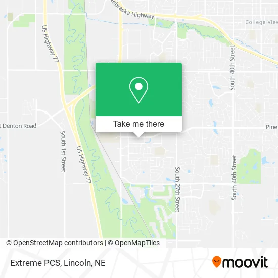 Extreme PCS map