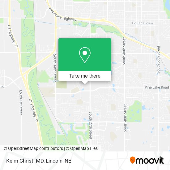 Keim Christi MD map