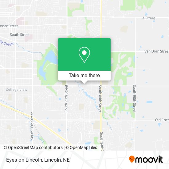 Eyes on Lincoln map