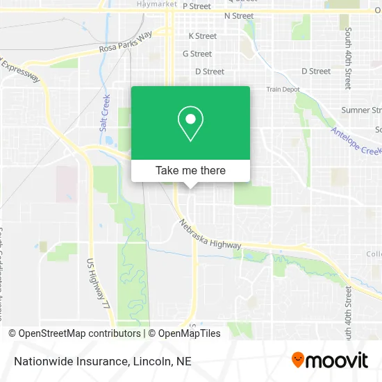 Nationwide Insurance map