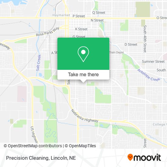 Precision Cleaning map