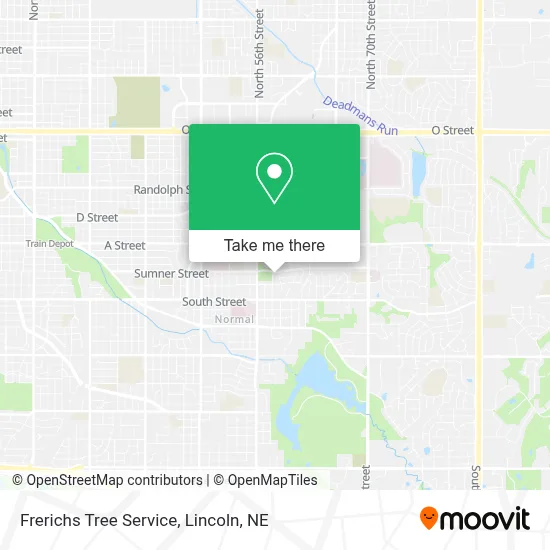 Frerichs Tree Service map