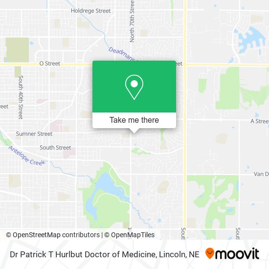 Dr Patrick T Hurlbut Doctor of Medicine map