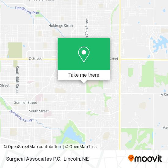 Surgical Associates P.C. map