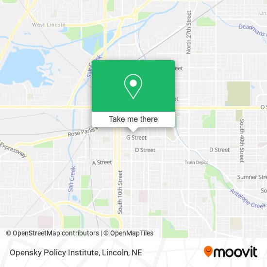 Opensky Policy Institute map