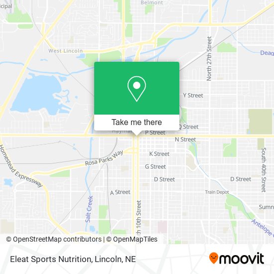 Eleat Sports Nutrition map