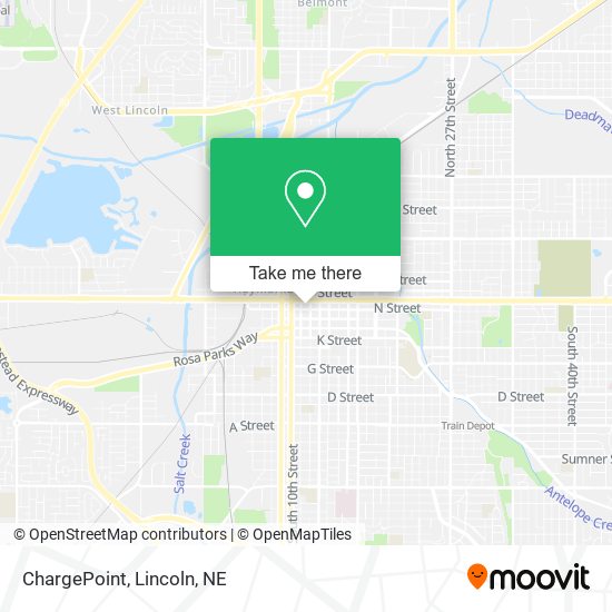 ChargePoint map